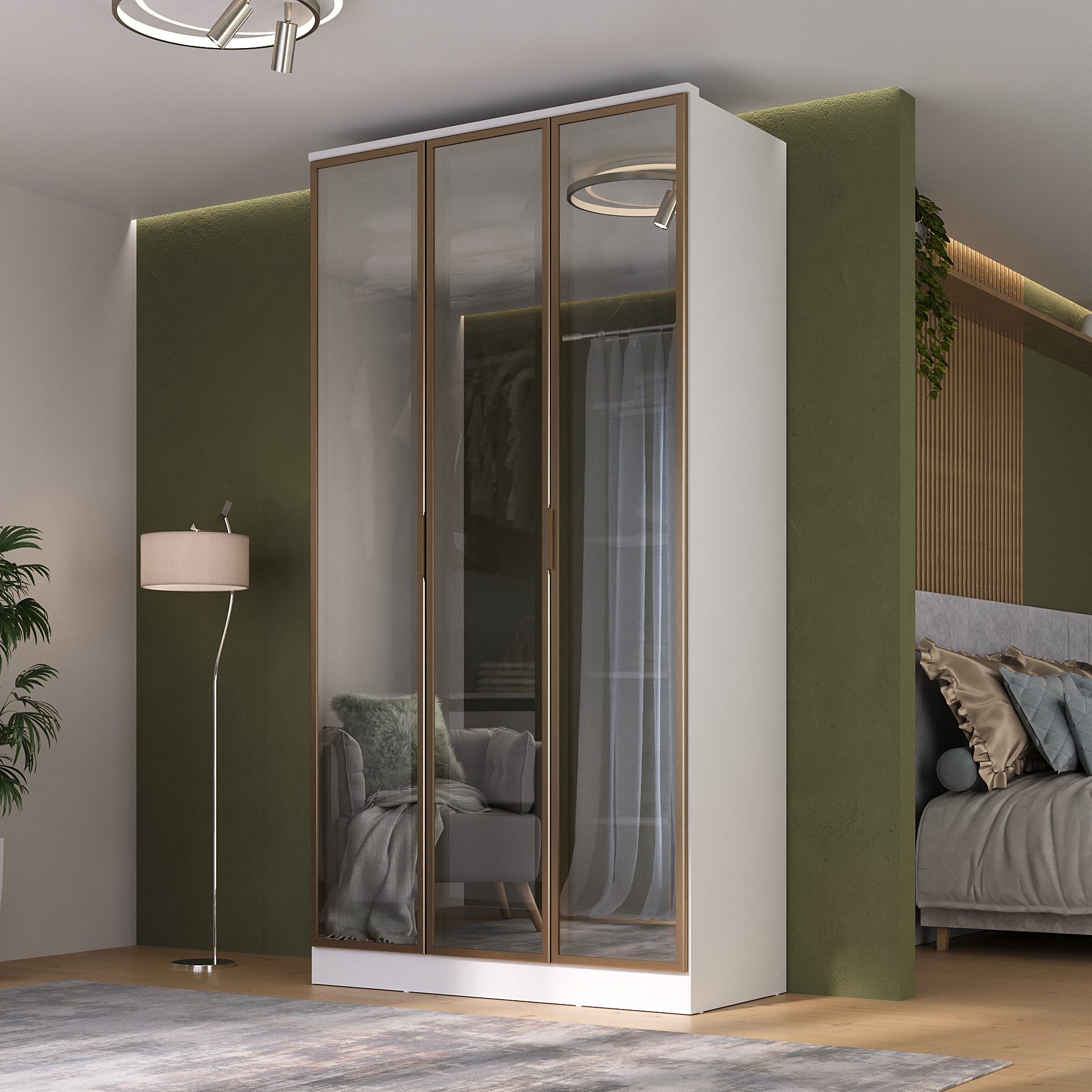 Ravi 3 puertas blanco